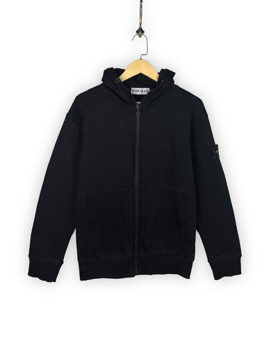 STONE ISLAND ZIP UP HOODIE - L