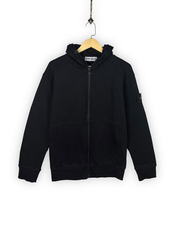 STONE ISLAND ZIP UP HOODIE - L