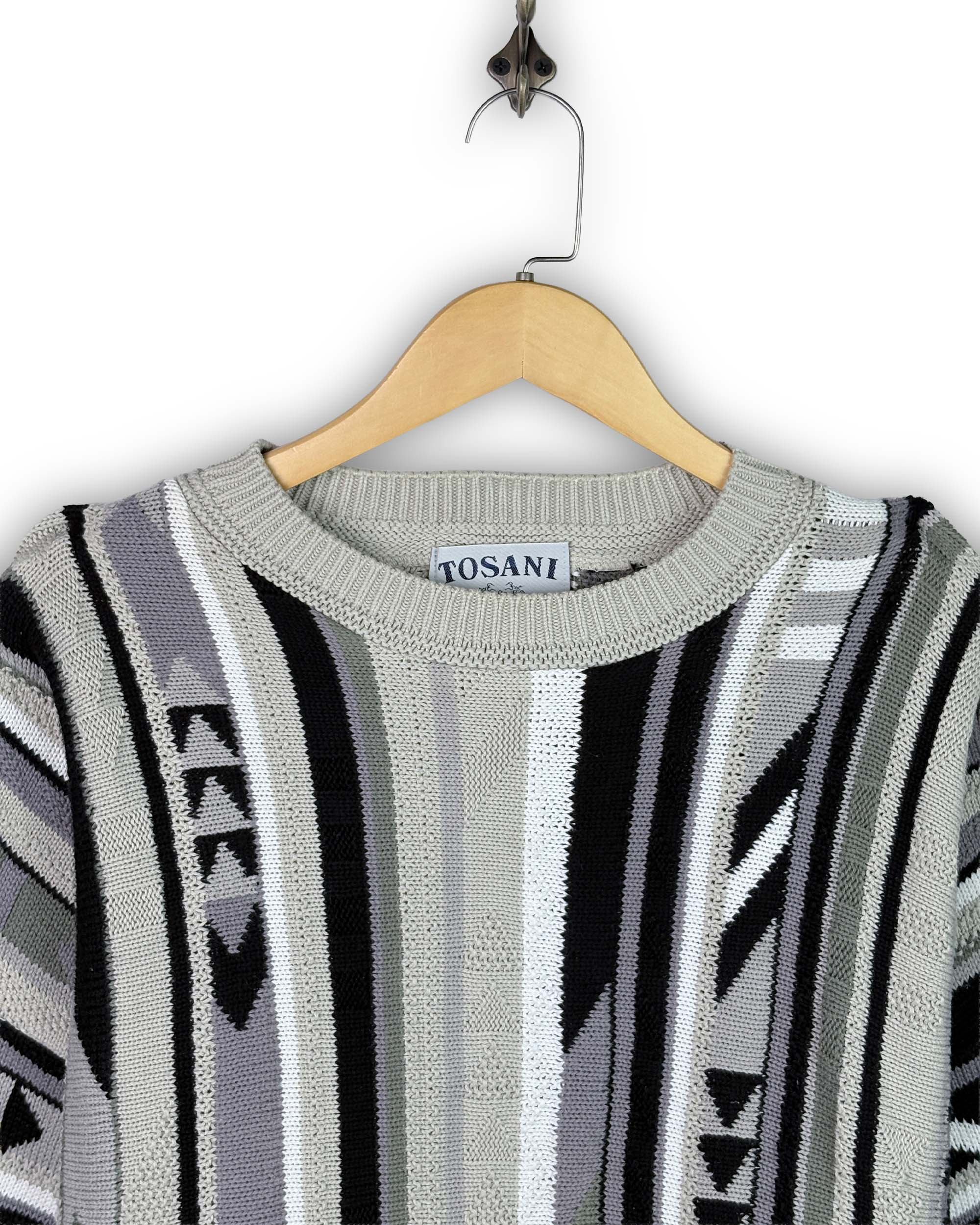VINTAGE DESIGNER SWEATER - XXL