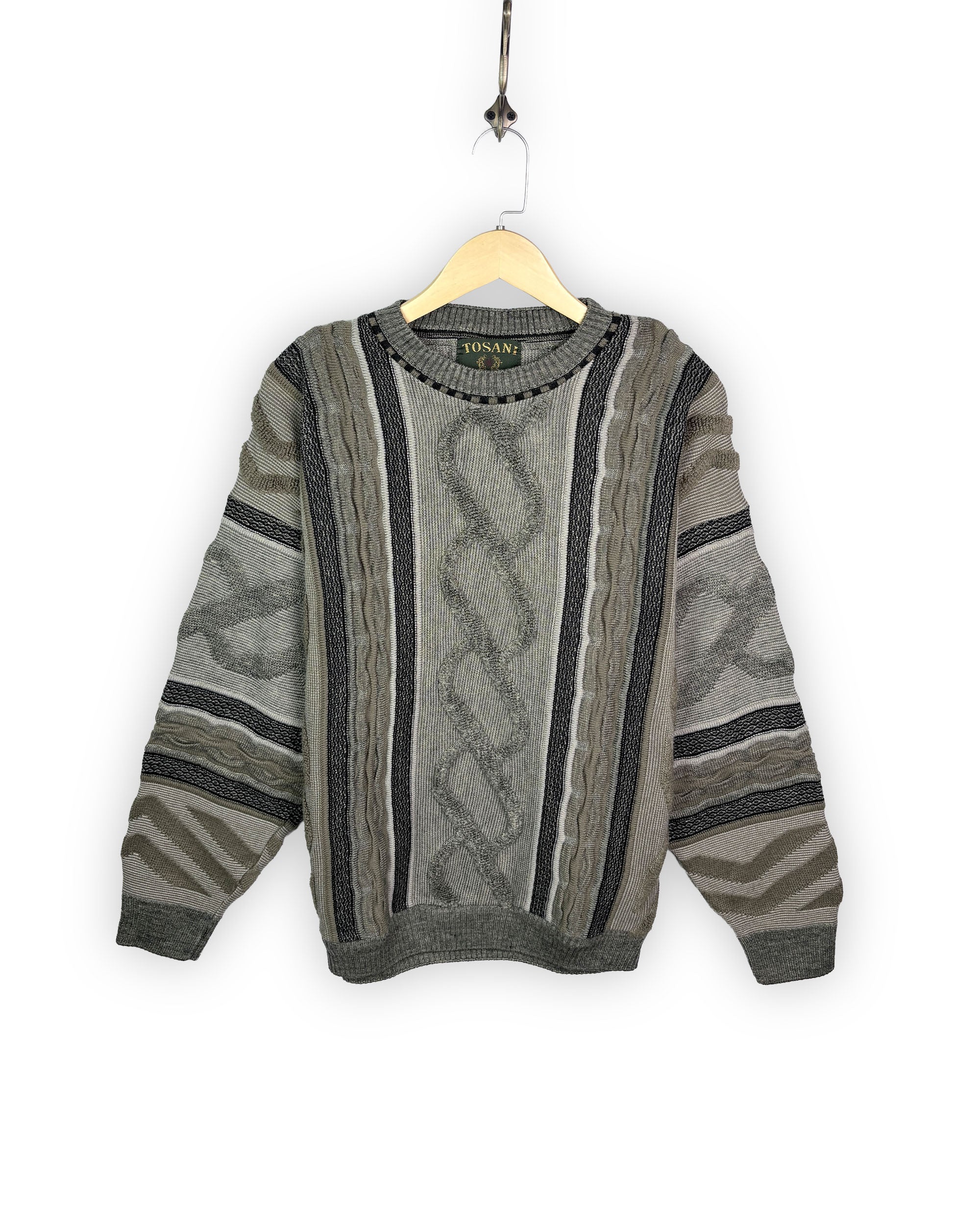 VINTAGE DESIGNER SWEATER - XXL