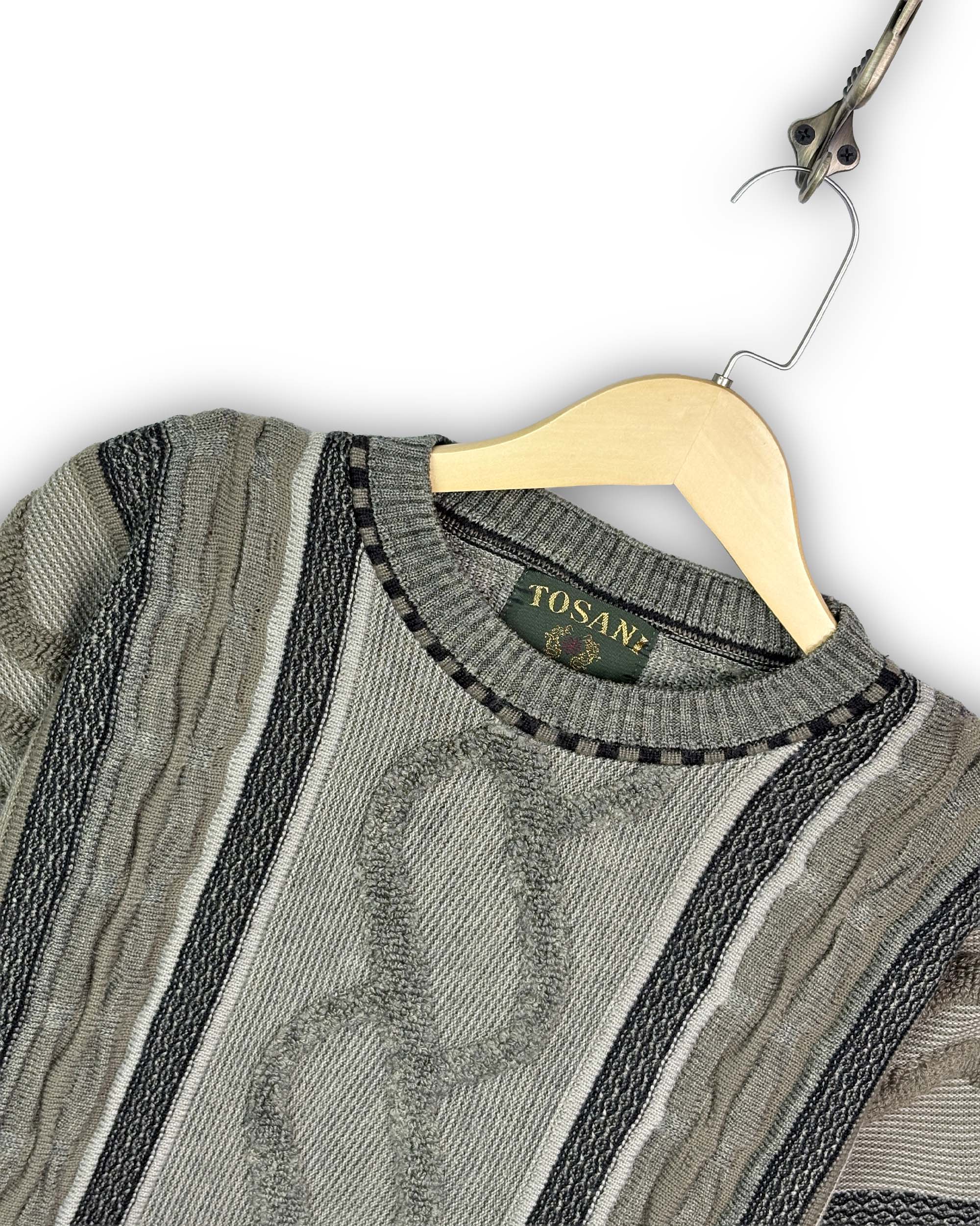 VINTAGE DESIGNER SWEATER - XXL