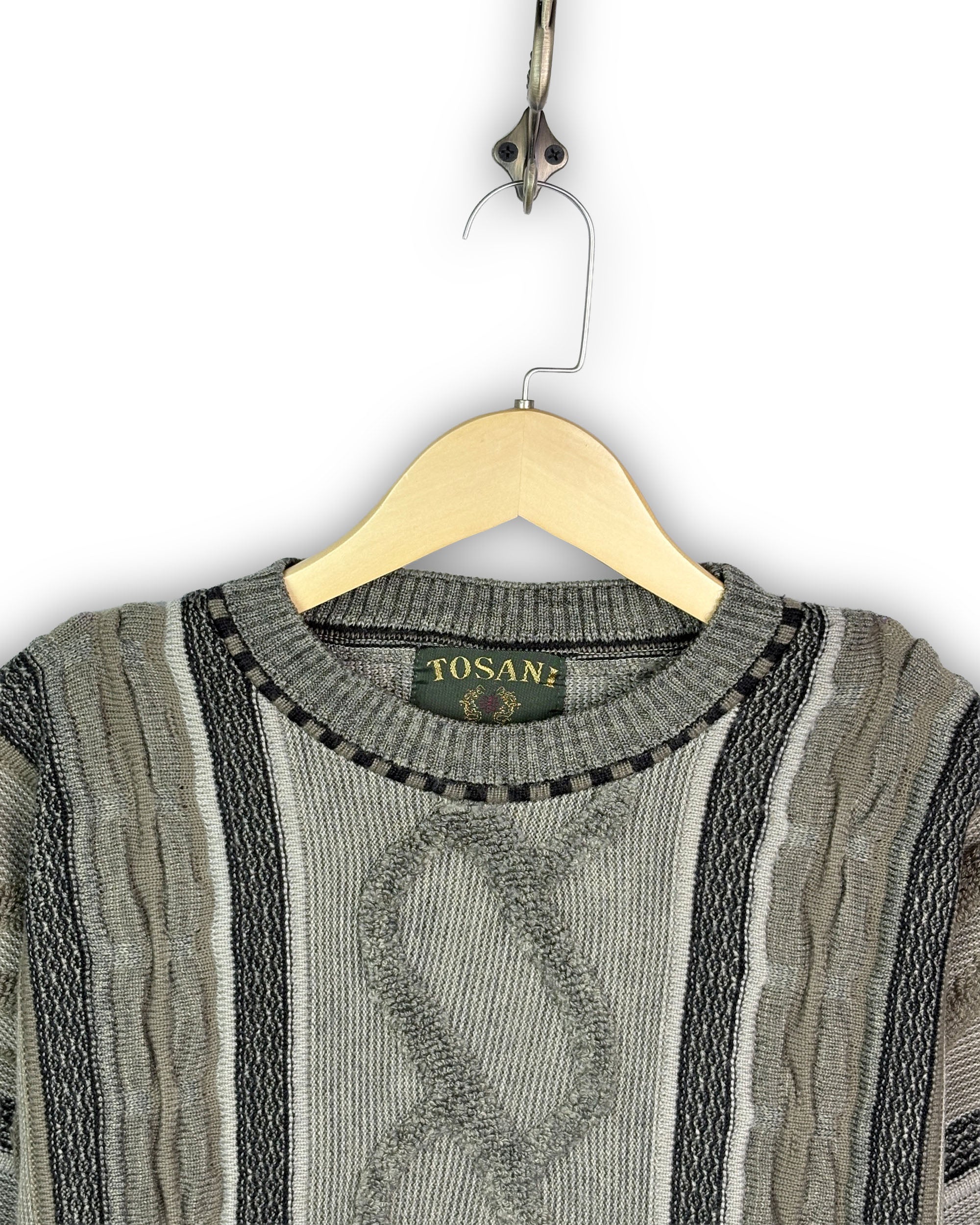 VINTAGE DESIGNER SWEATER - XXL