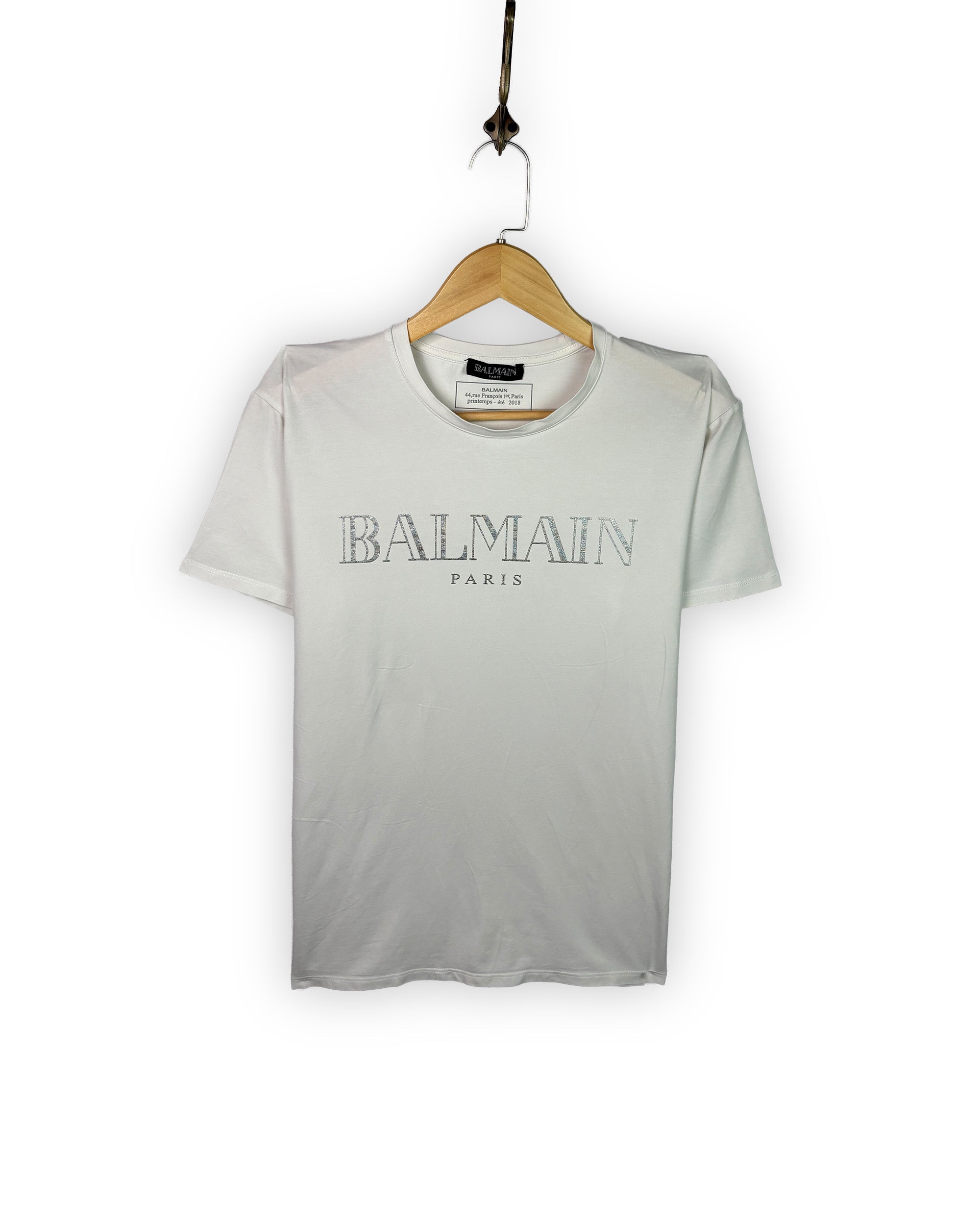 BALMAIN T - SHIRT - L