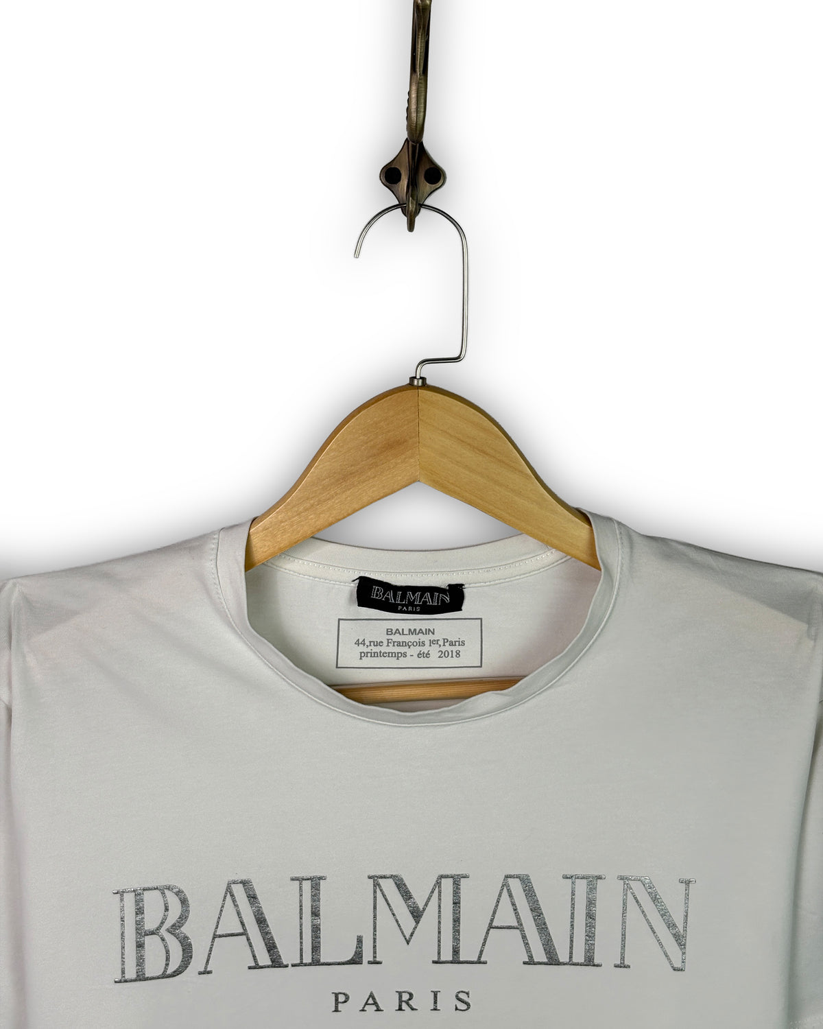 BALMAIN T - SHIRT - L