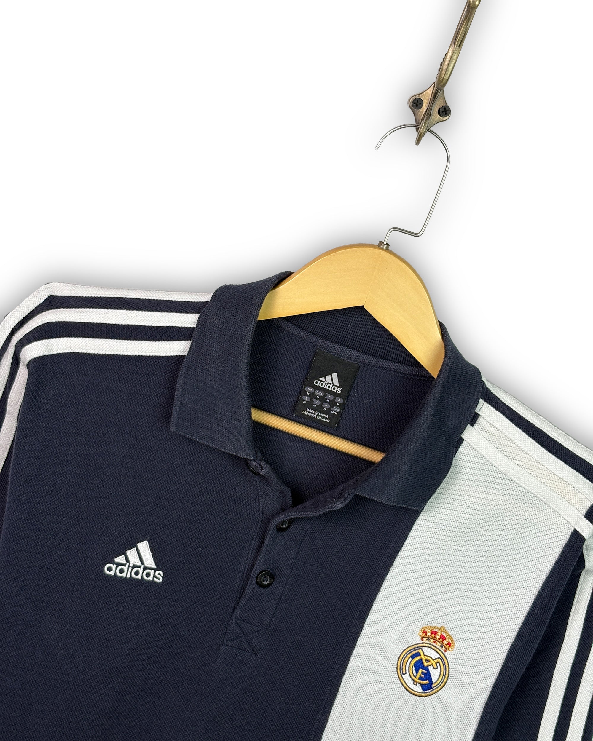 ADIDAS REAL MADRID POLO T-SHIRT - M