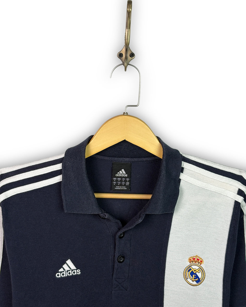 ADIDAS REAL MADRID POLO T-SHIRT - M