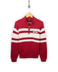 TOMMY HILFIGER QUARTER-ZIP SWEATER - XL