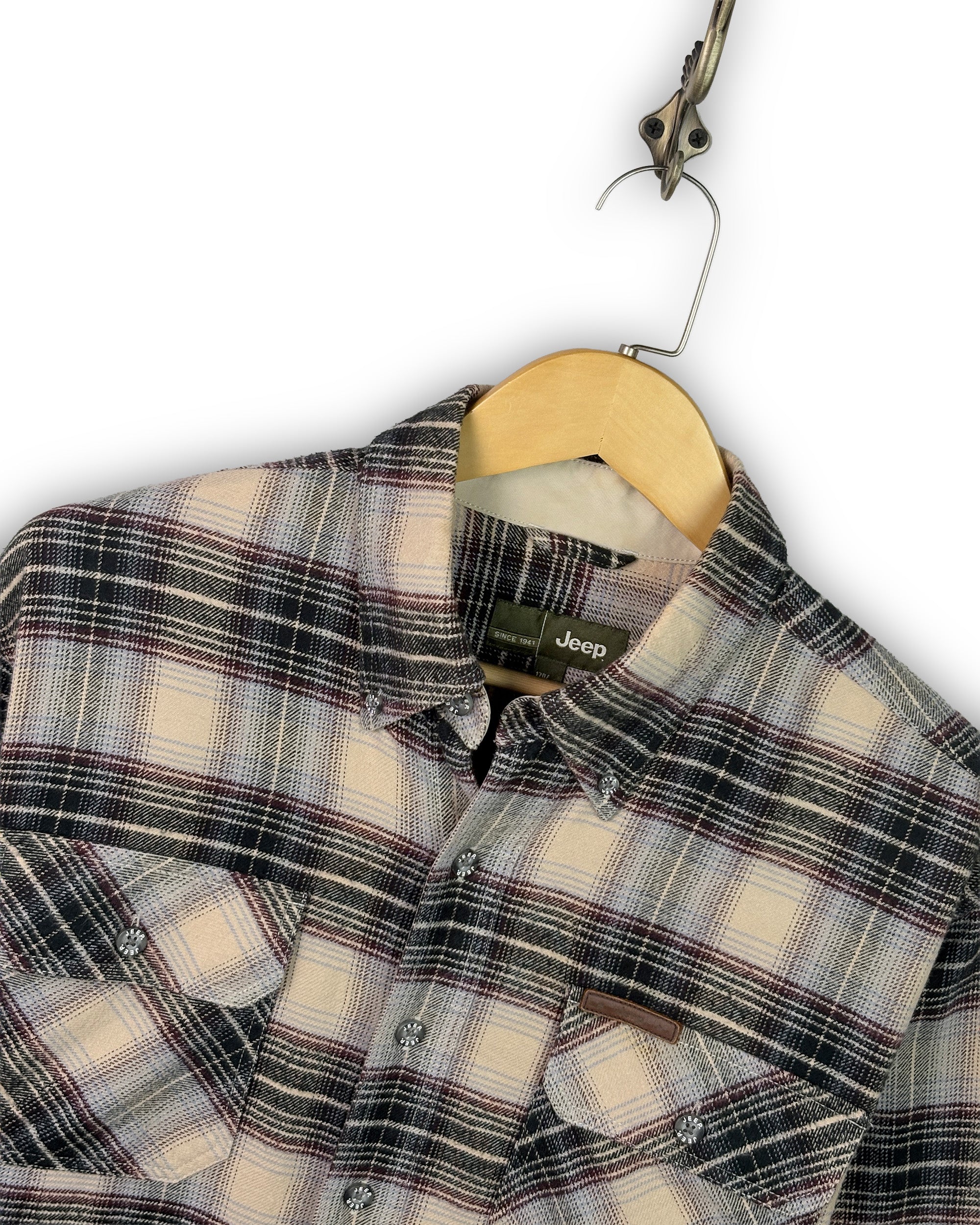 JEEP FLANNEL SHIRT - L