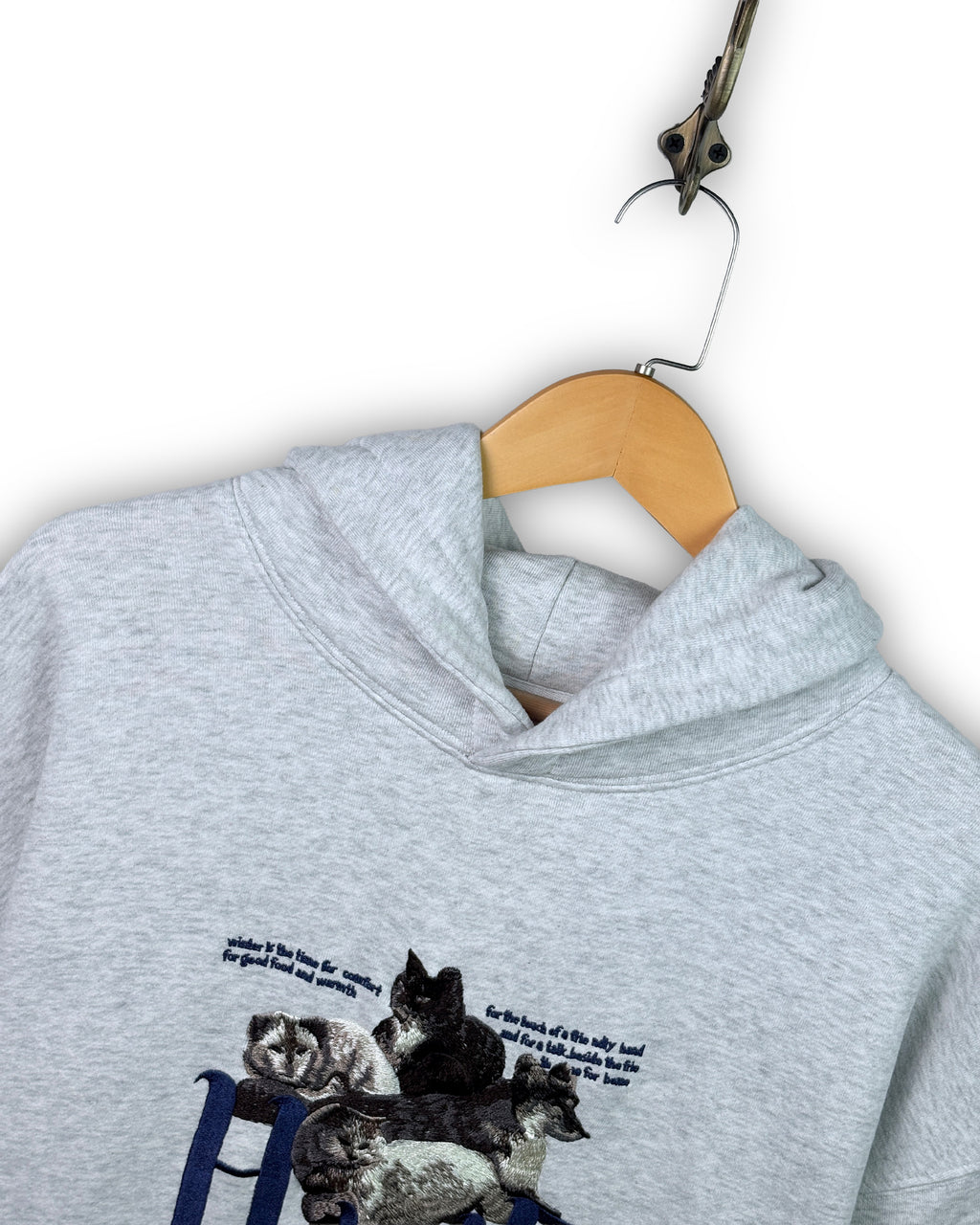 VINTAGE HOODIE - L