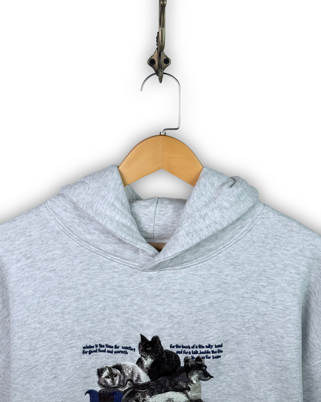 VINTAGE HOODIE - L