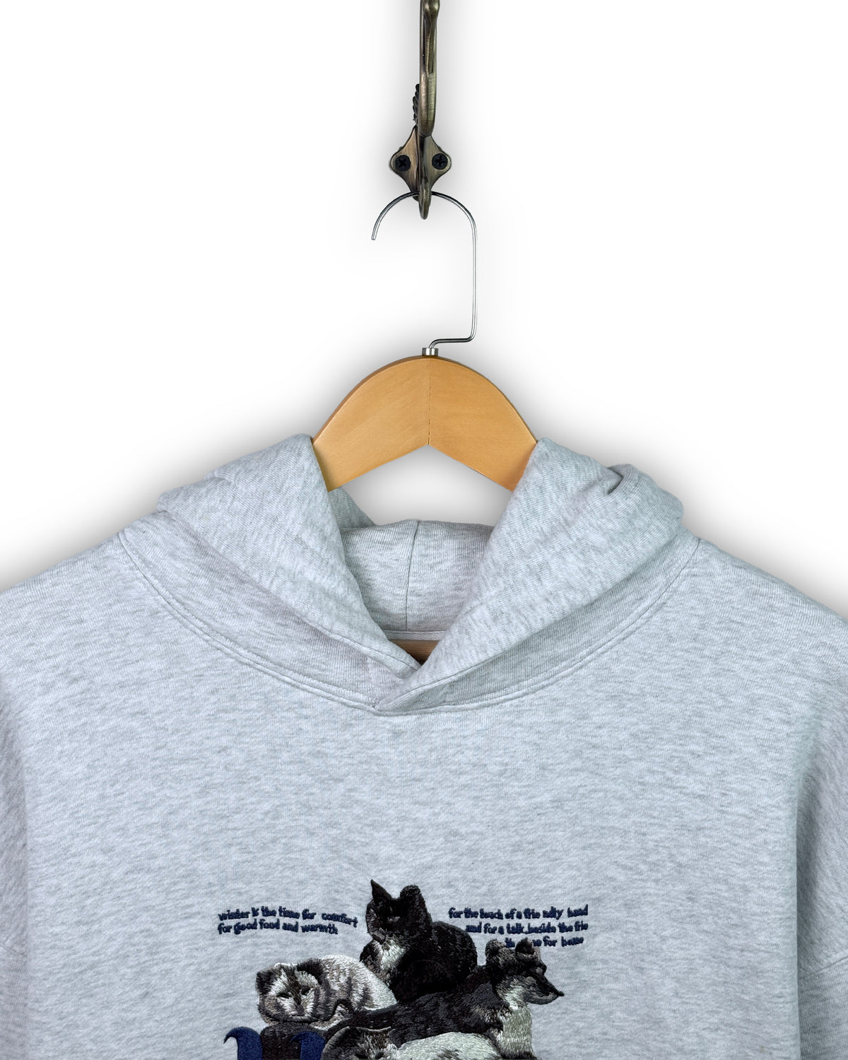 VINTAGE HOODIE - L