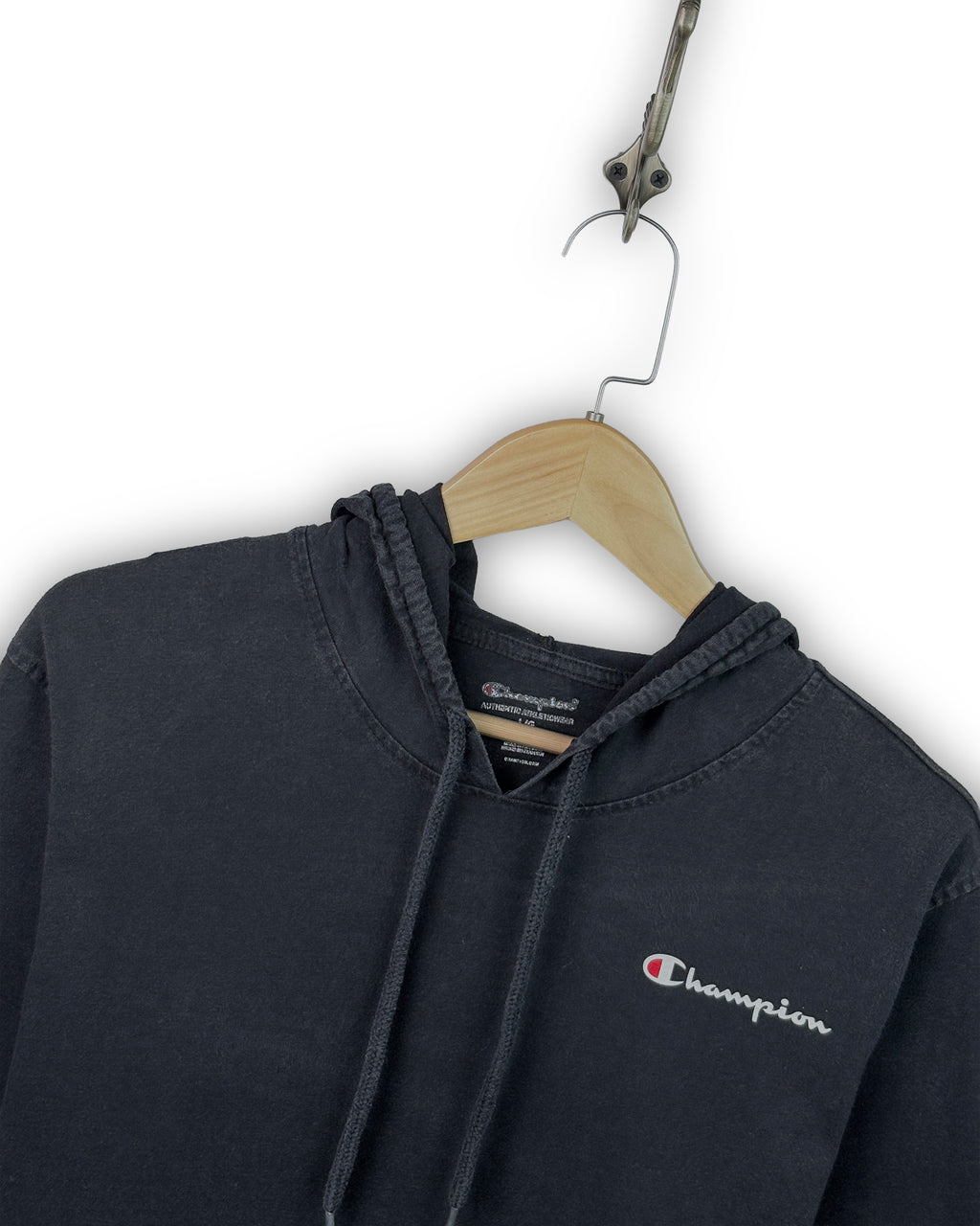 CHAMPION HOODIE - L