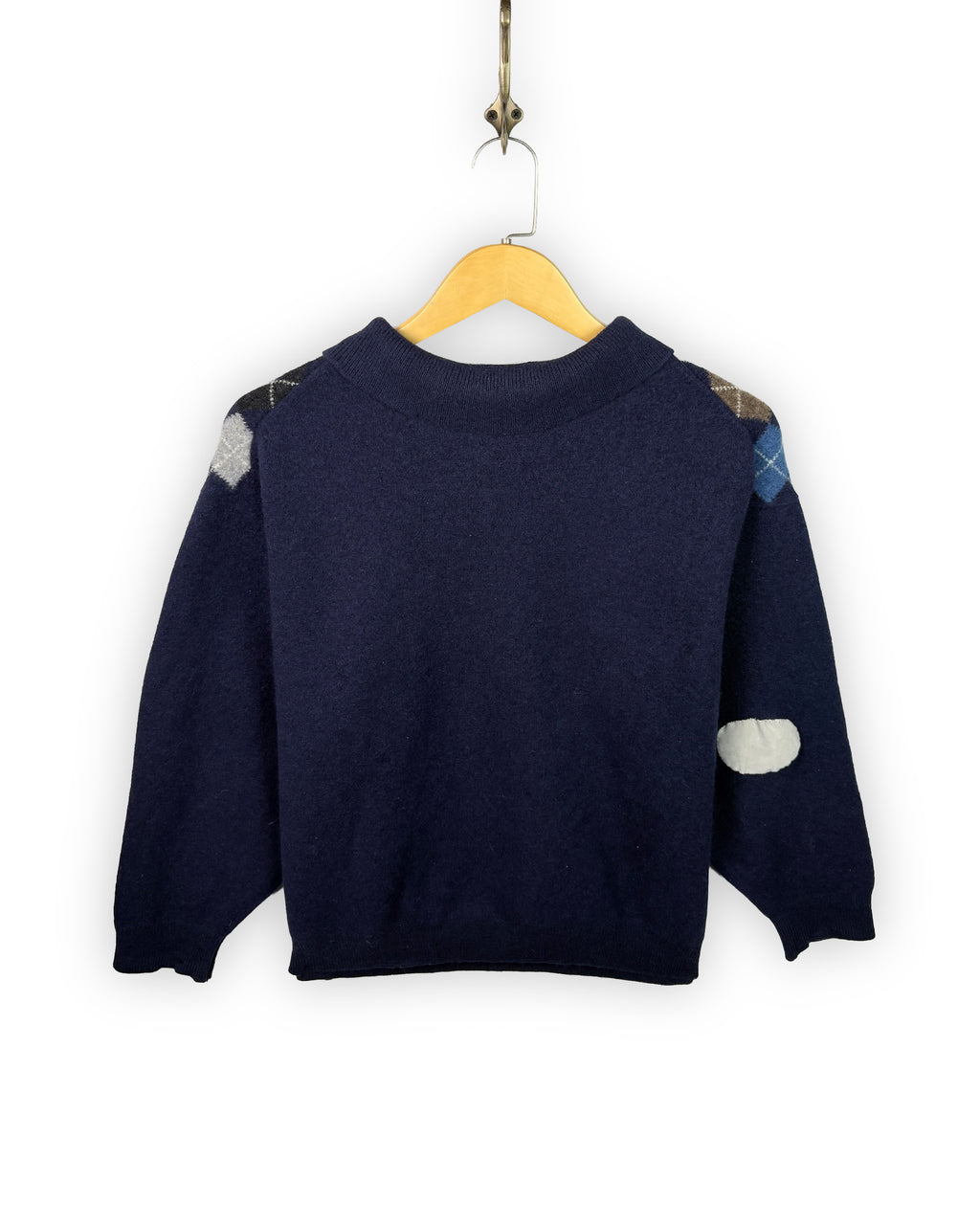 LACOSTE 90s PURE WOOL SWEATER - M