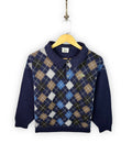 LACOSTE 90s PURE WOOL SWEATER - M