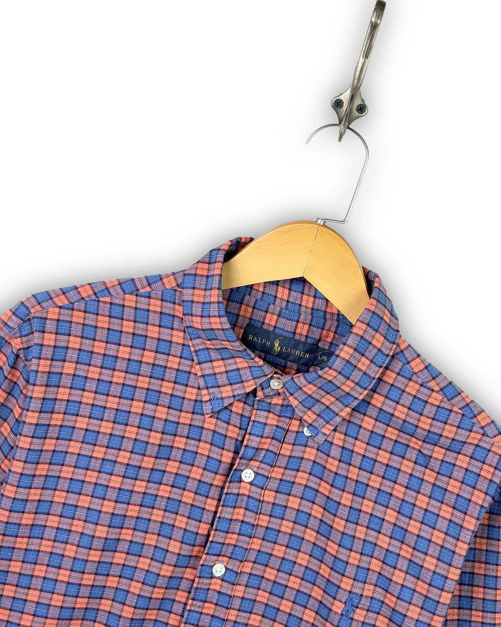 POLO RALPH LAUREN CROPPED SHIRT - L
