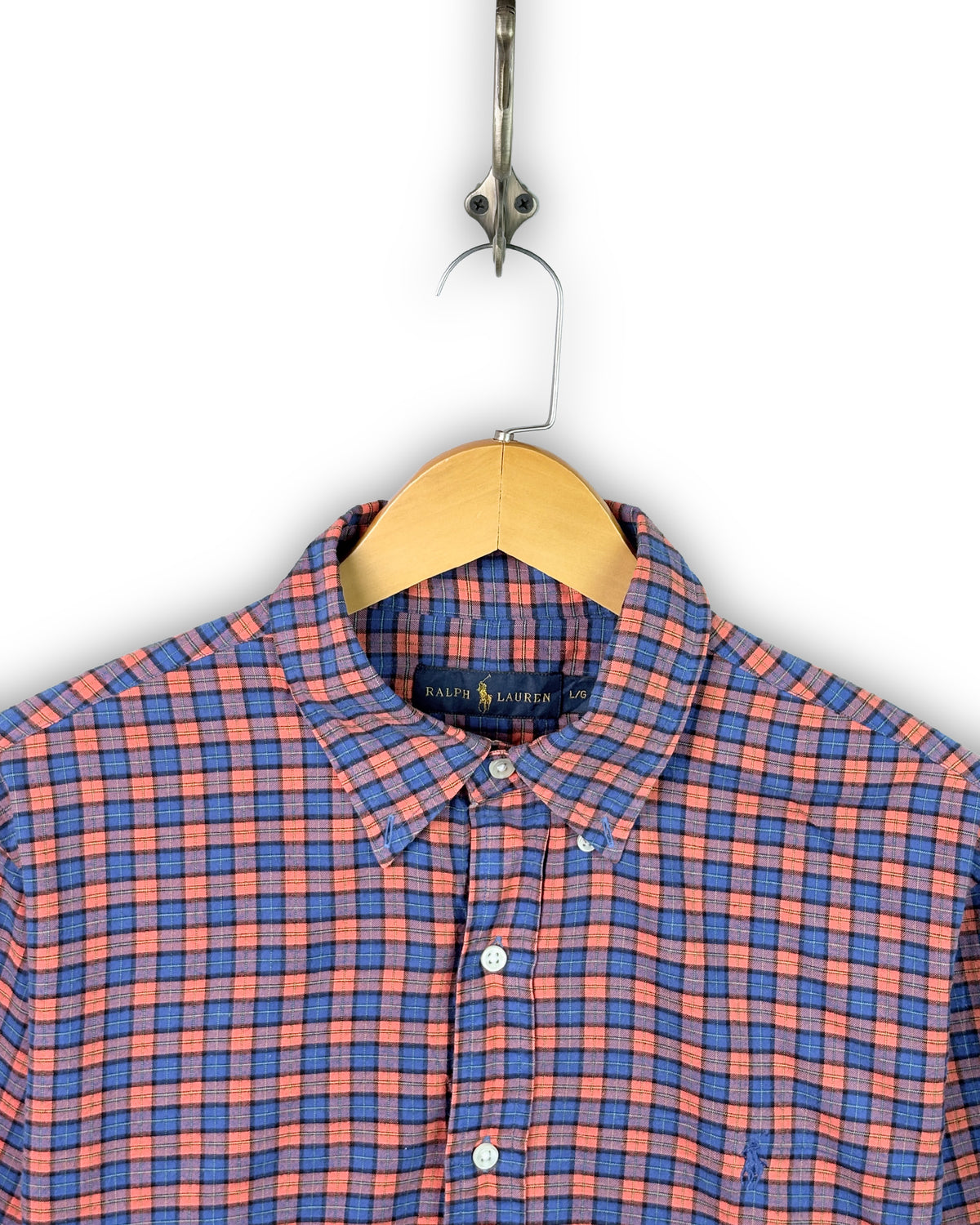 POLO RALPH LAUREN CROPPED SHIRT - L