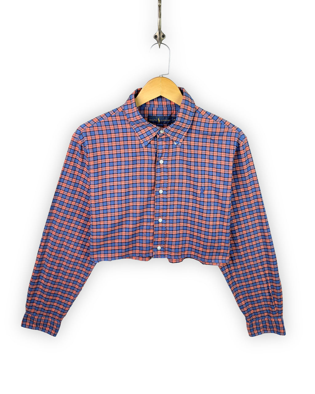 POLO RALPH LAUREN CROPPED SHIRT - L