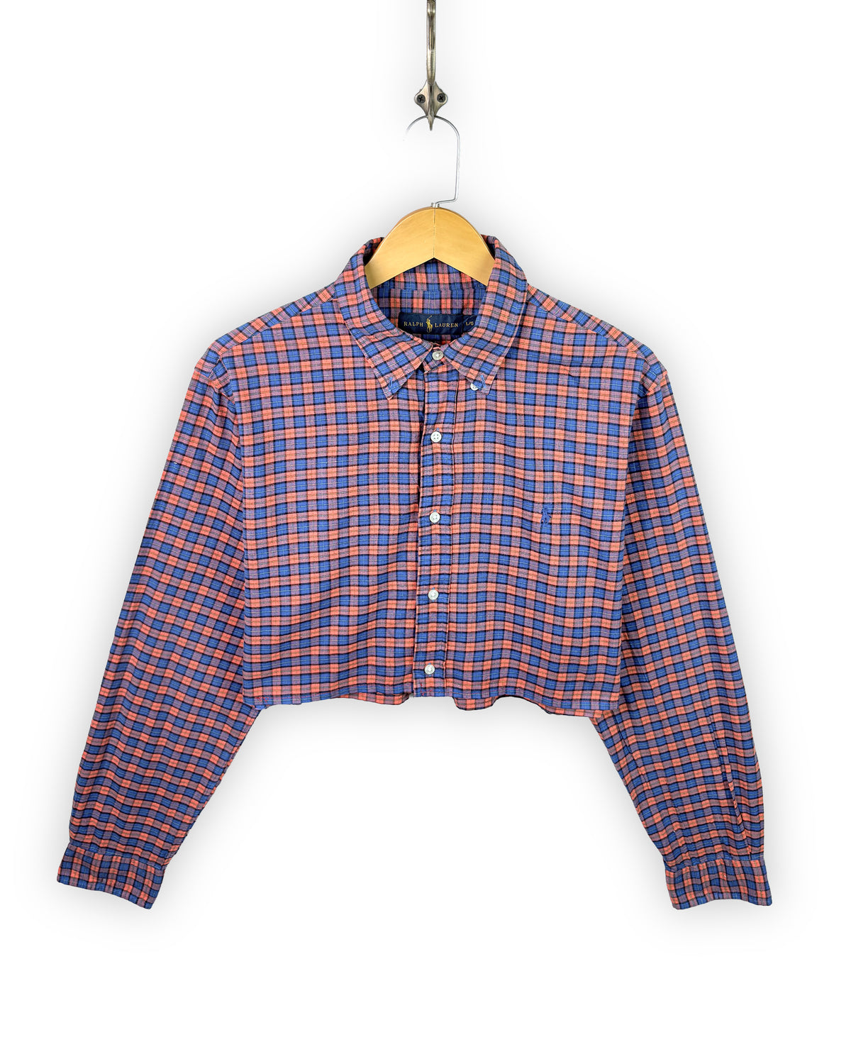 POLO RALPH LAUREN CROPPED SHIRT - L