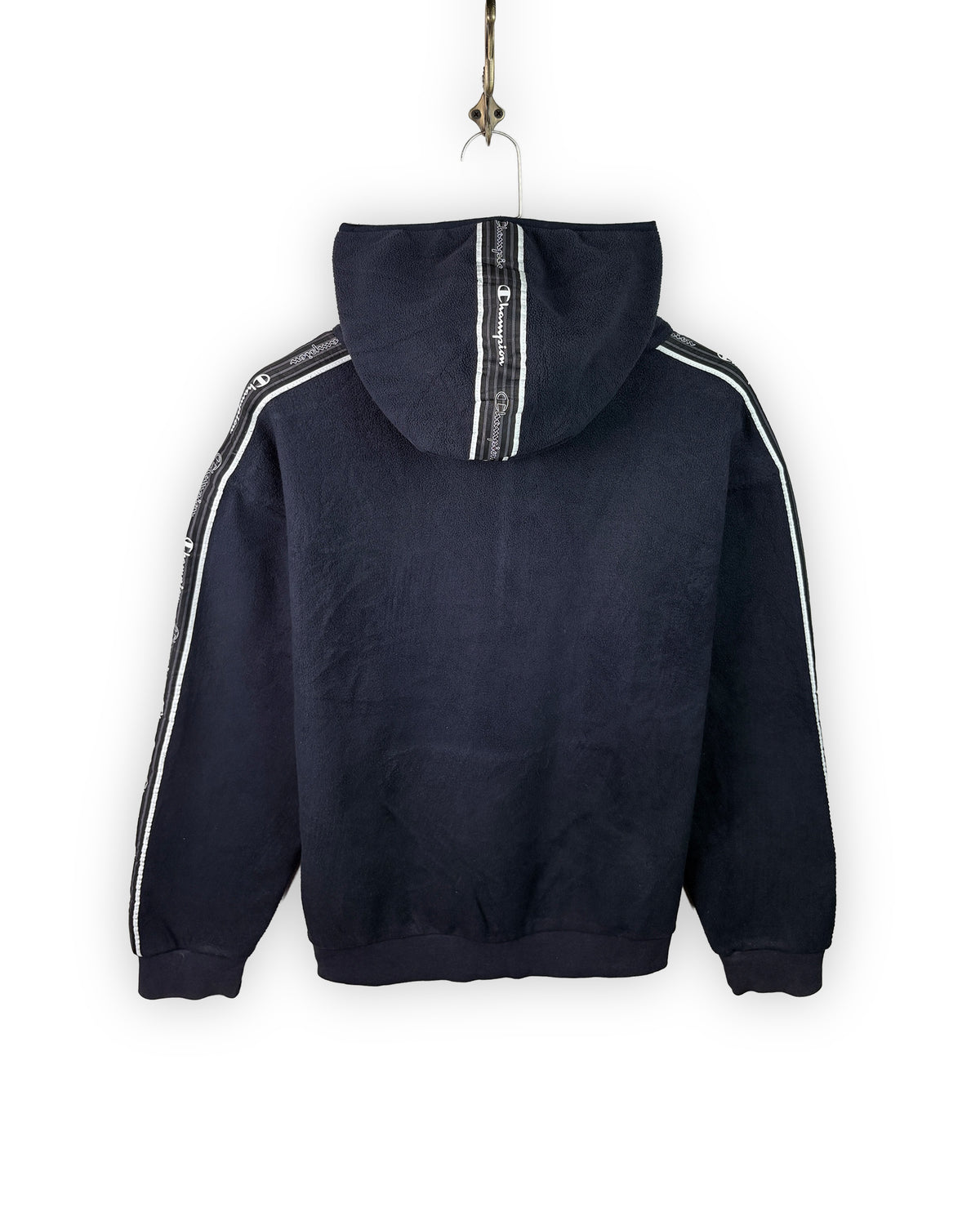 CHAMPION FLEECE HOODIE - L