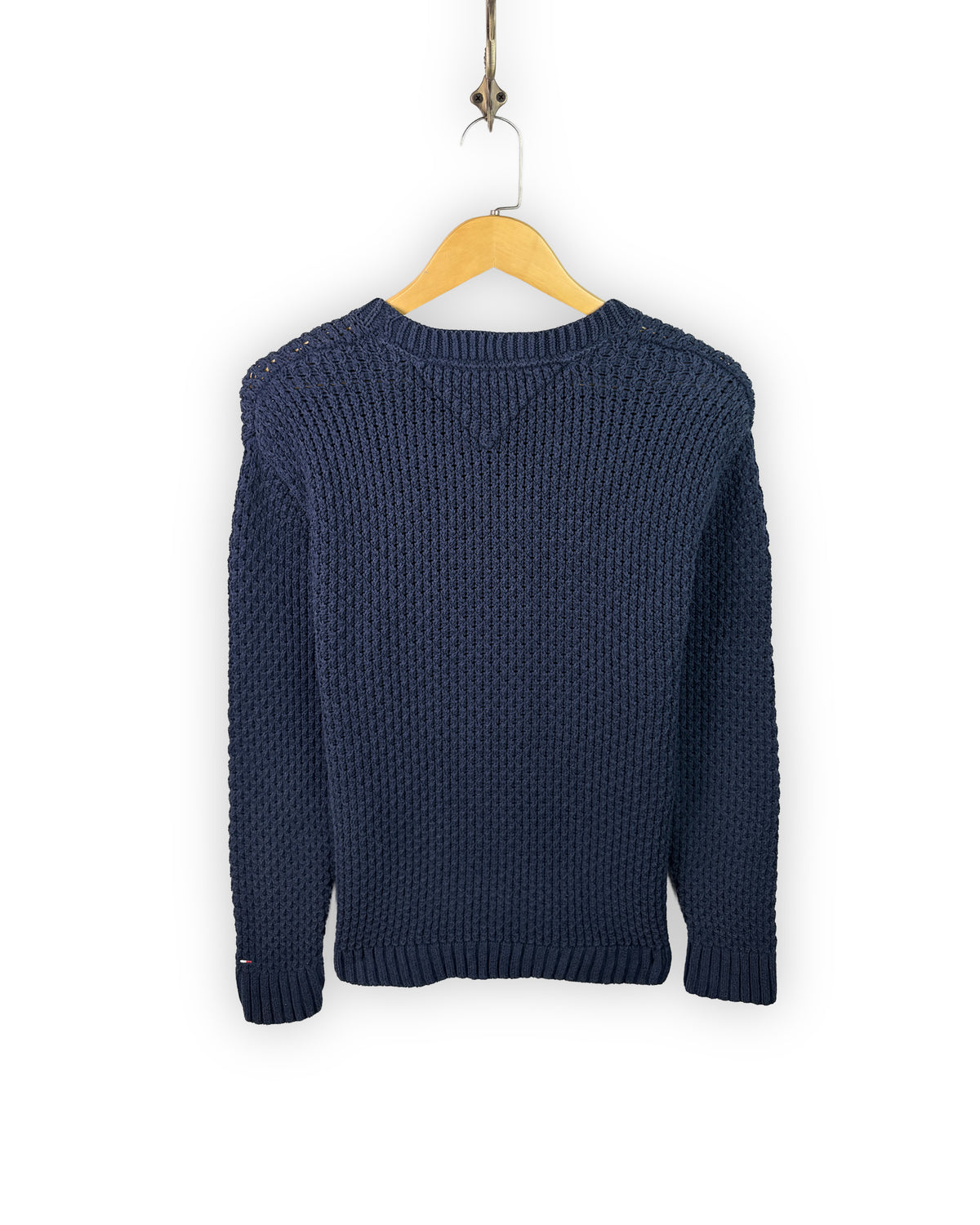 TOMMY JEANS RIBBED SWEATER - M