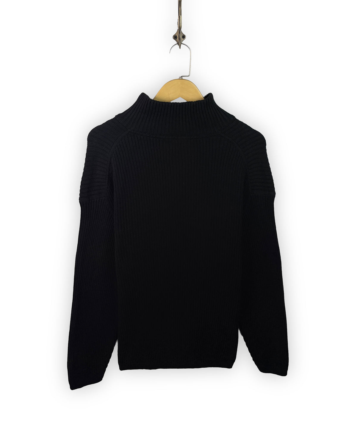 H&M QUARTER ZIP SWEATER - L