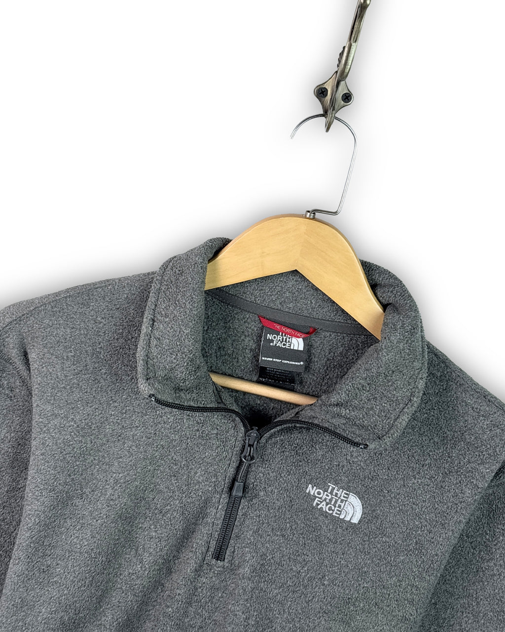 THE NORTH FACE FLEECE QUARTER ZIP - S