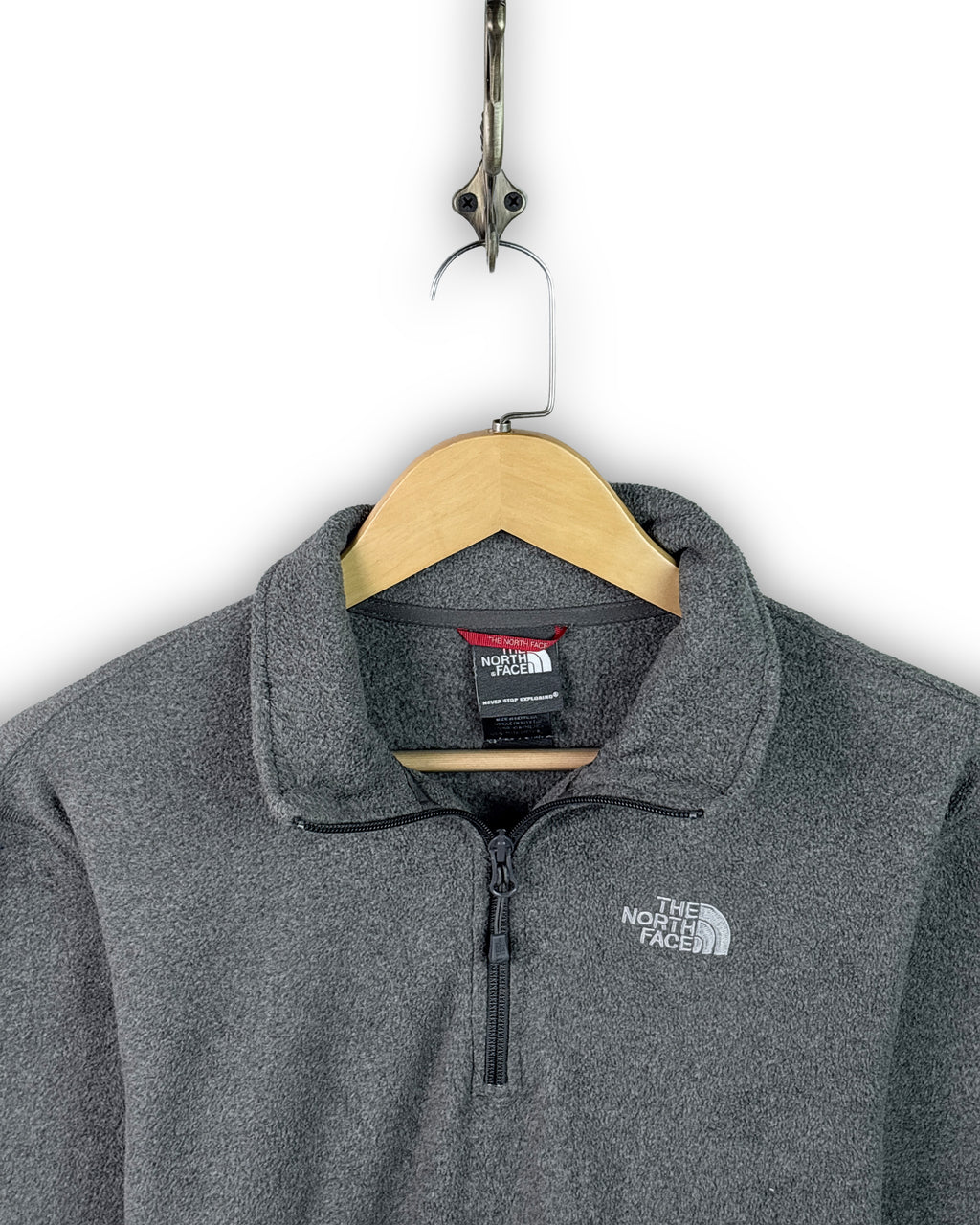 THE NORTH FACE FLEECE QUARTER ZIP - S