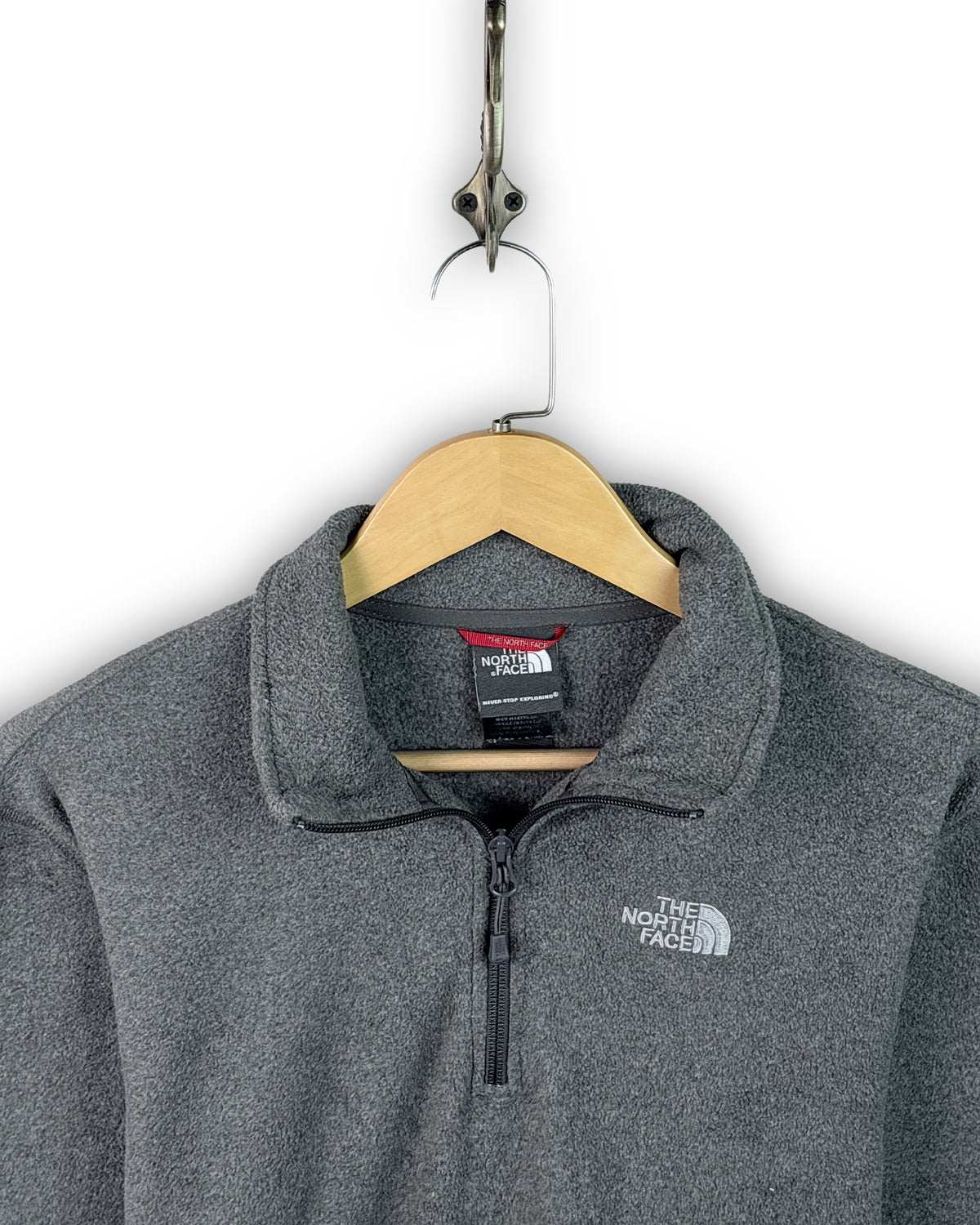 THE NORTH FACE FLEECE QUARTER ZIP - S