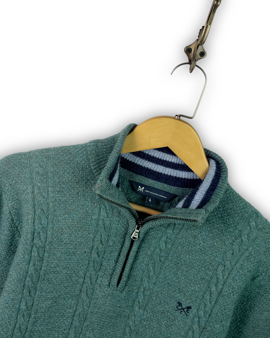 CREW CLOTHING COMPANY SWEATER - L