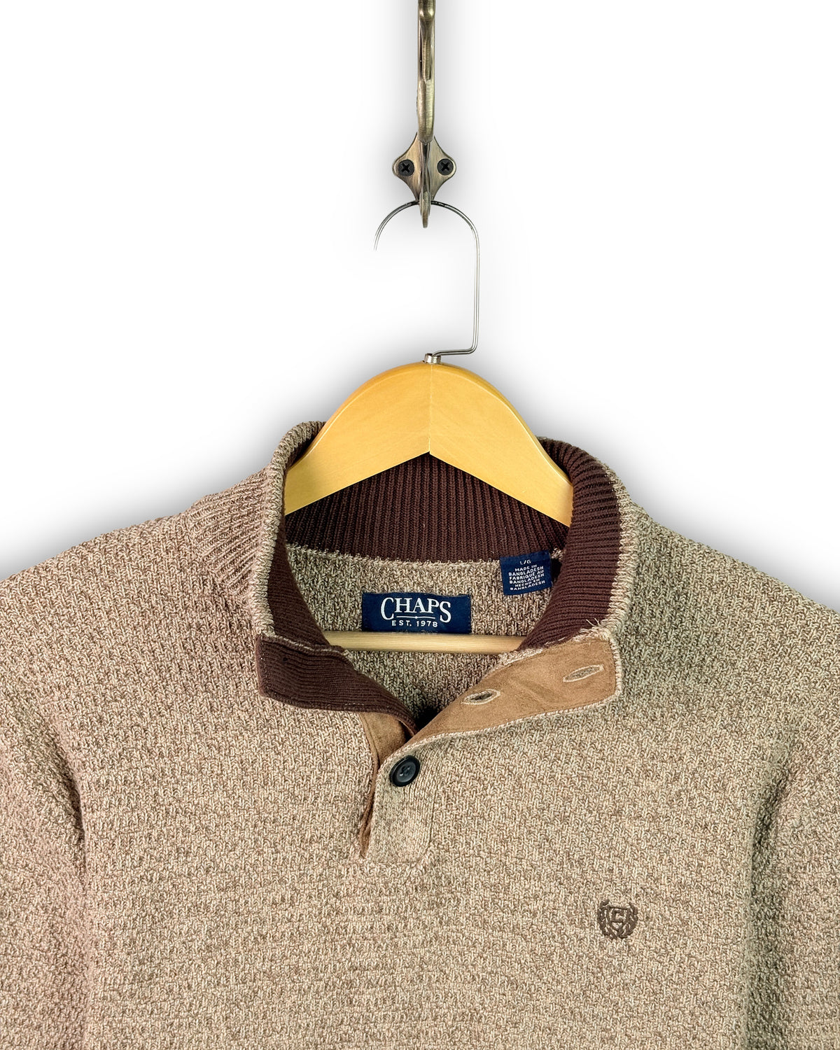 CHAPS BY RALPH LAUREN SWEATER - L
