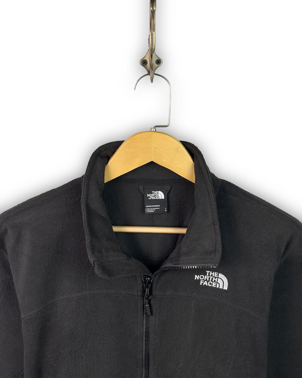 THE NORTH FACE FLEECE JACKET - M