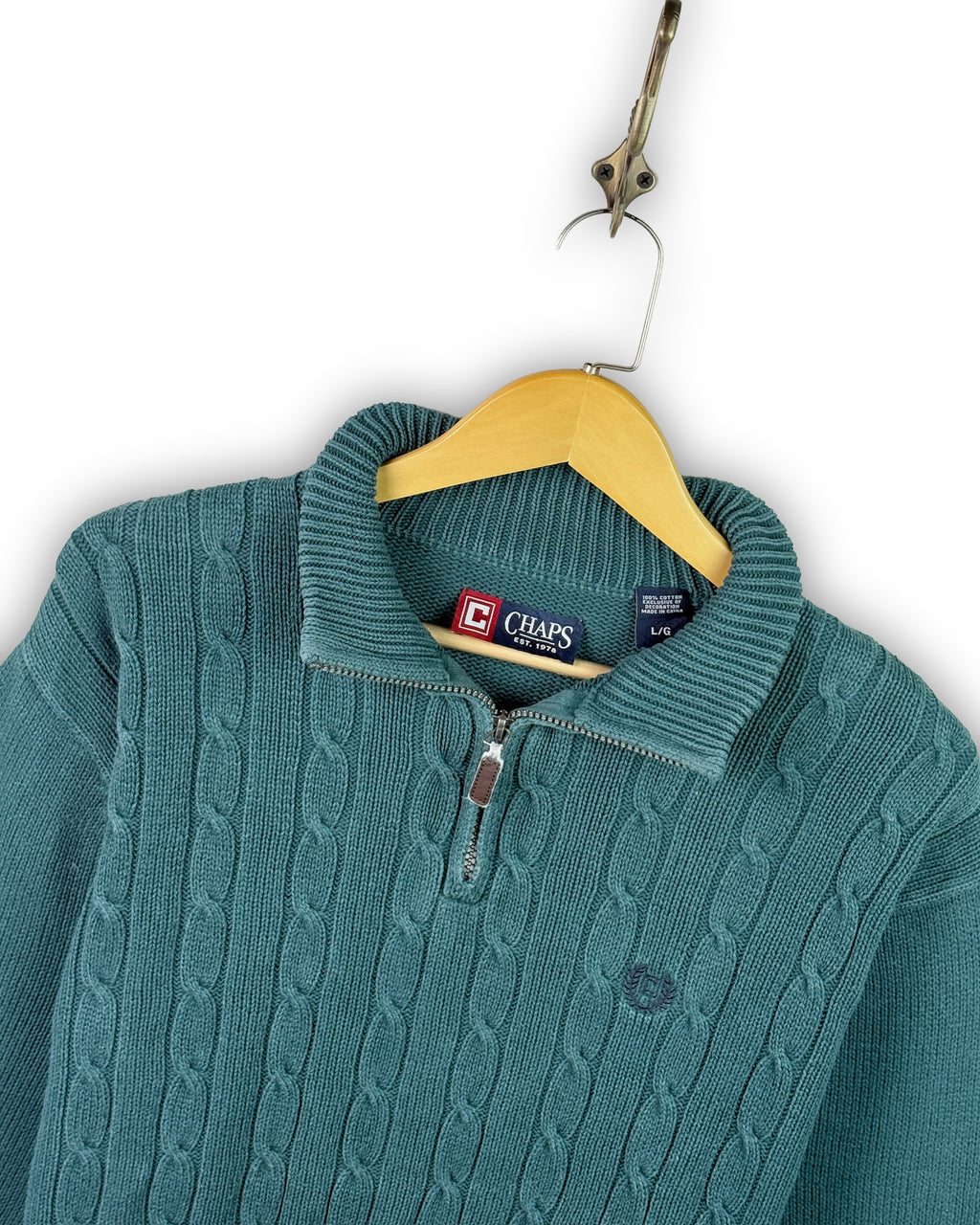 CHAPS BY RALPH LAUREN SWEATER - L