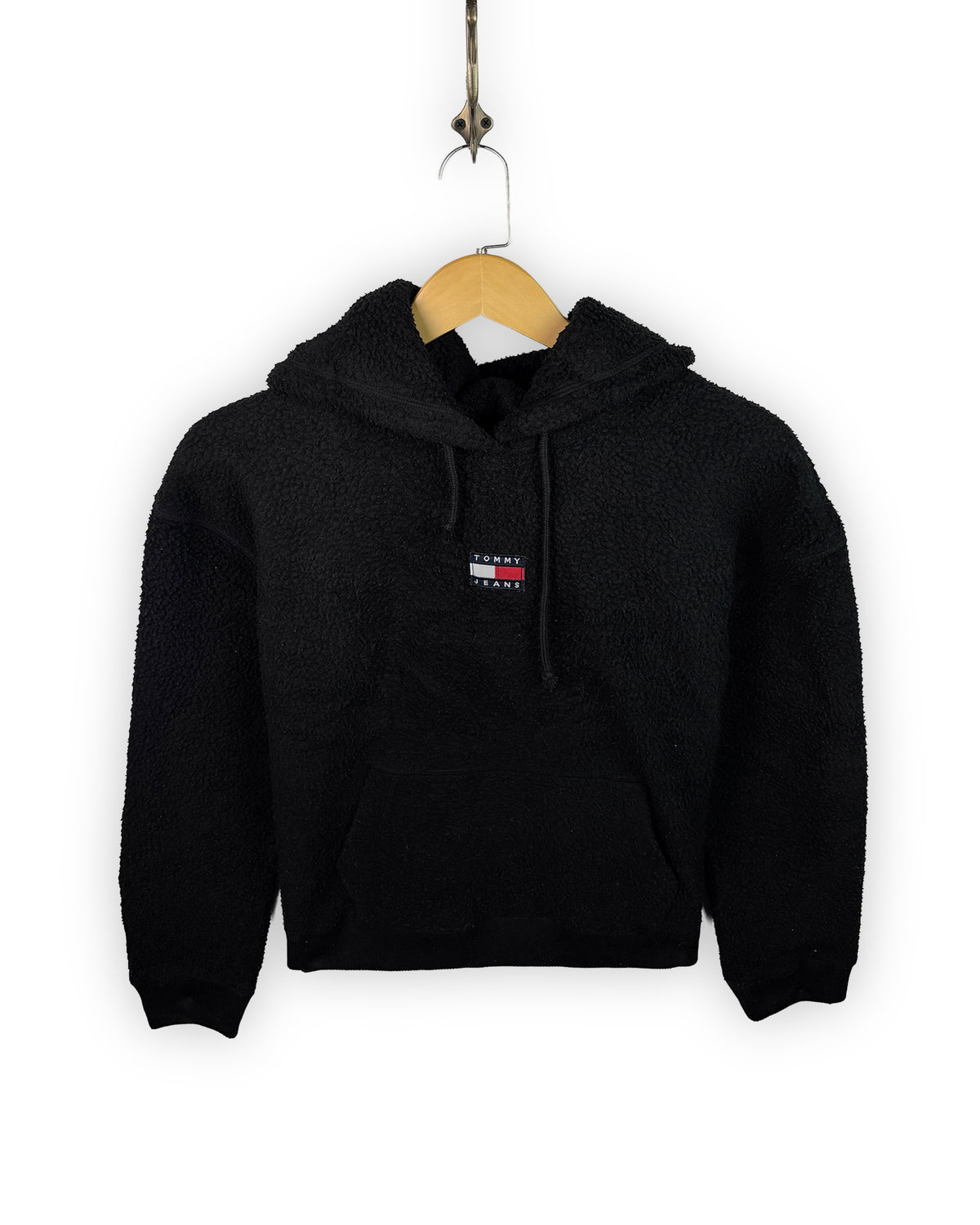 TOMMY HILFIGER FLEECE HOODIE - S