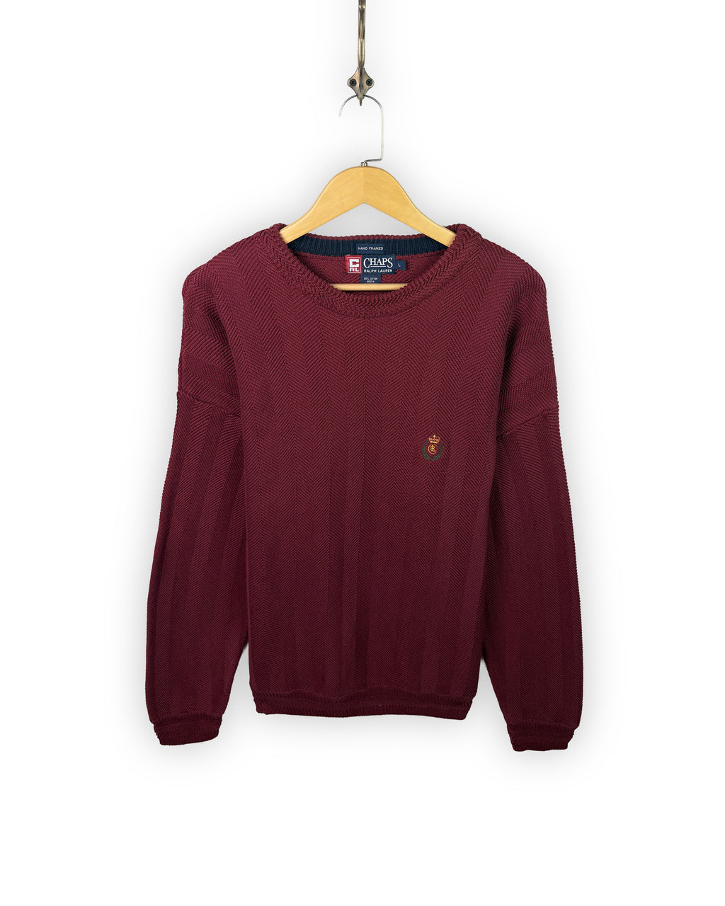 CHAPS RALPH LAUREN SWEATER - L