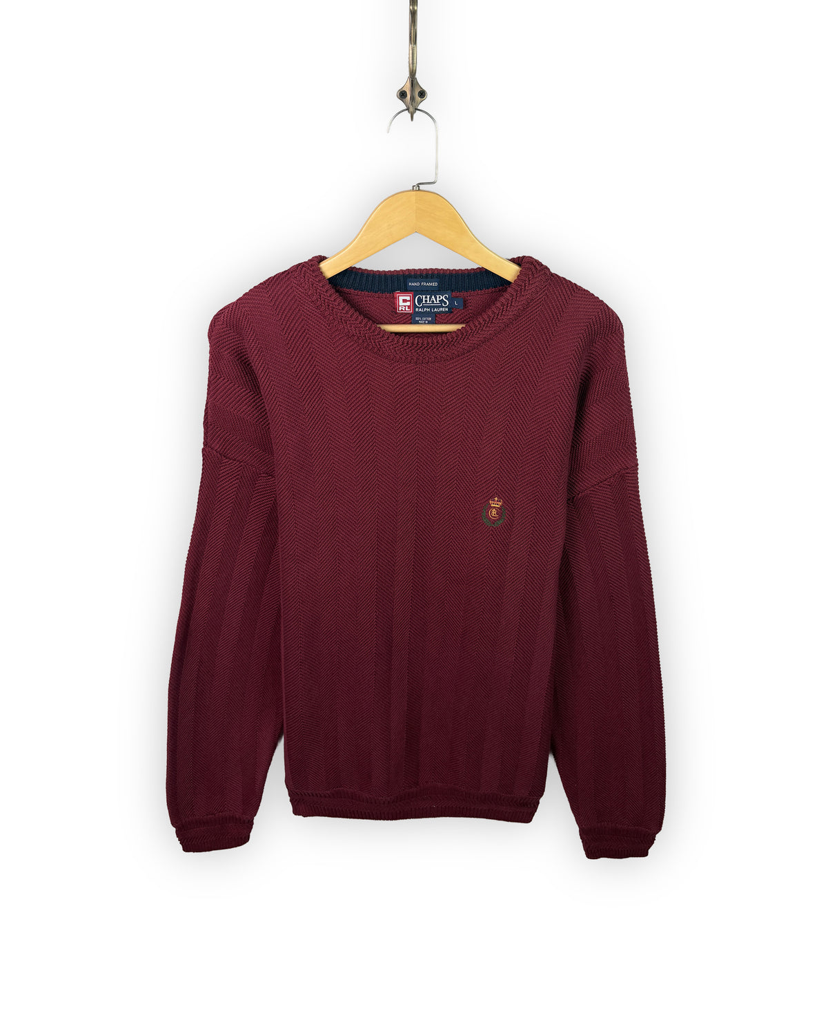 CHAPS RALPH LAUREN SWEATER - L