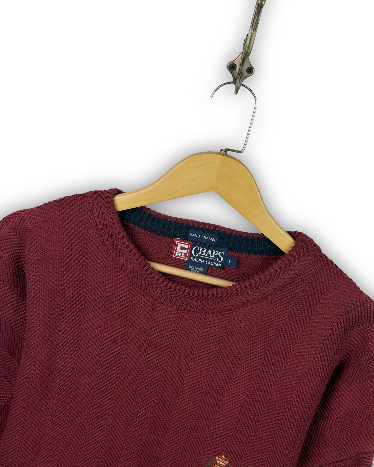 CHAPS RALPH LAUREN SWEATER - L