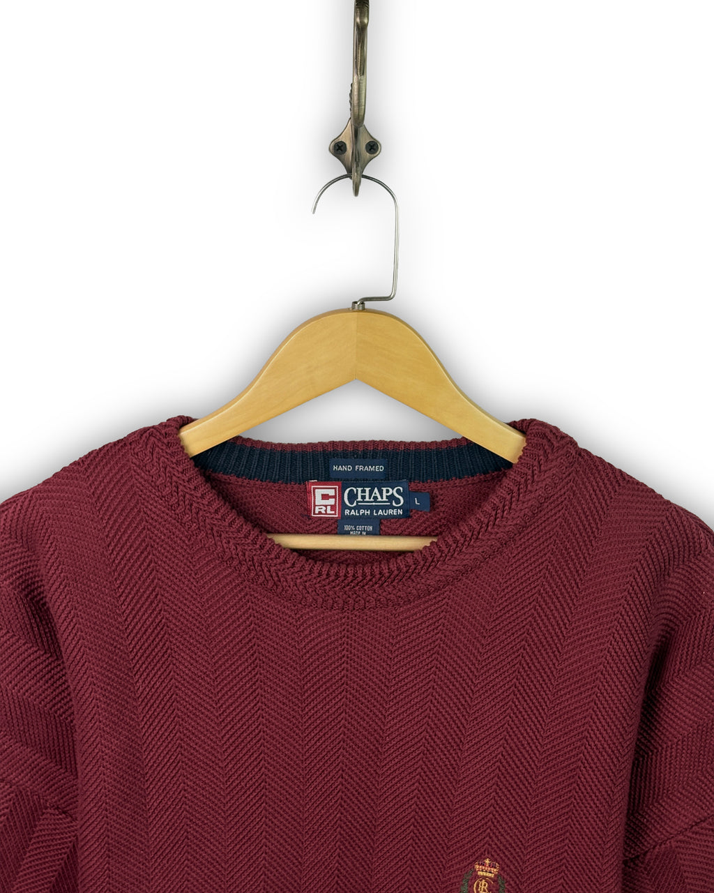 CHAPS RALPH LAUREN SWEATER - L