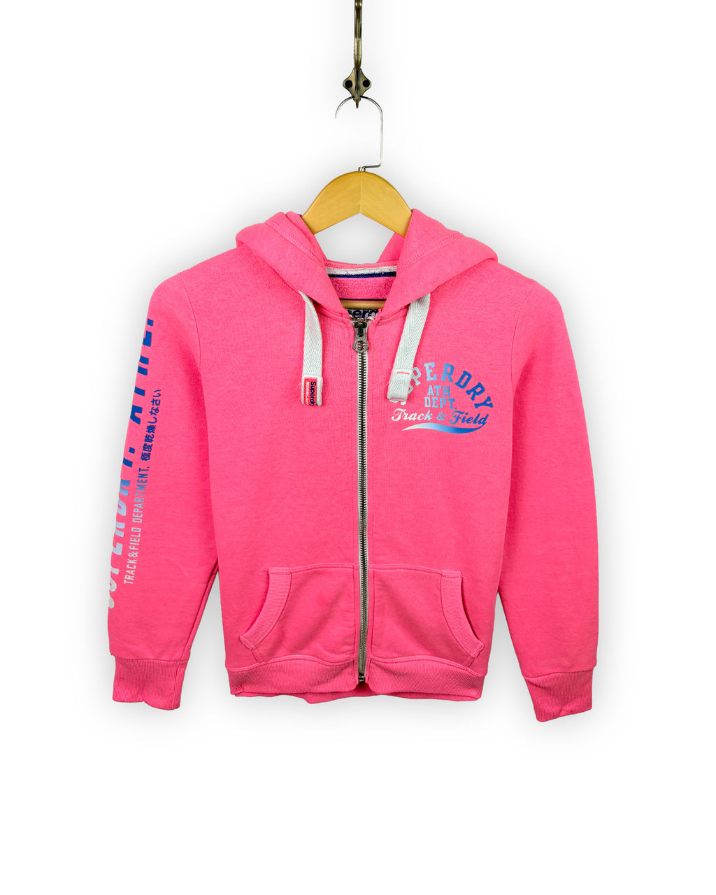 SUPERDRY ZIPPER HOODIE - S