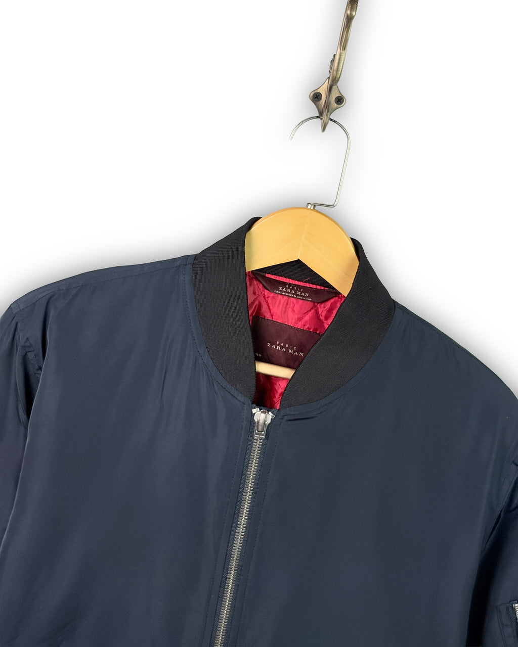 ZARA MAN BOMBER JACKET - L