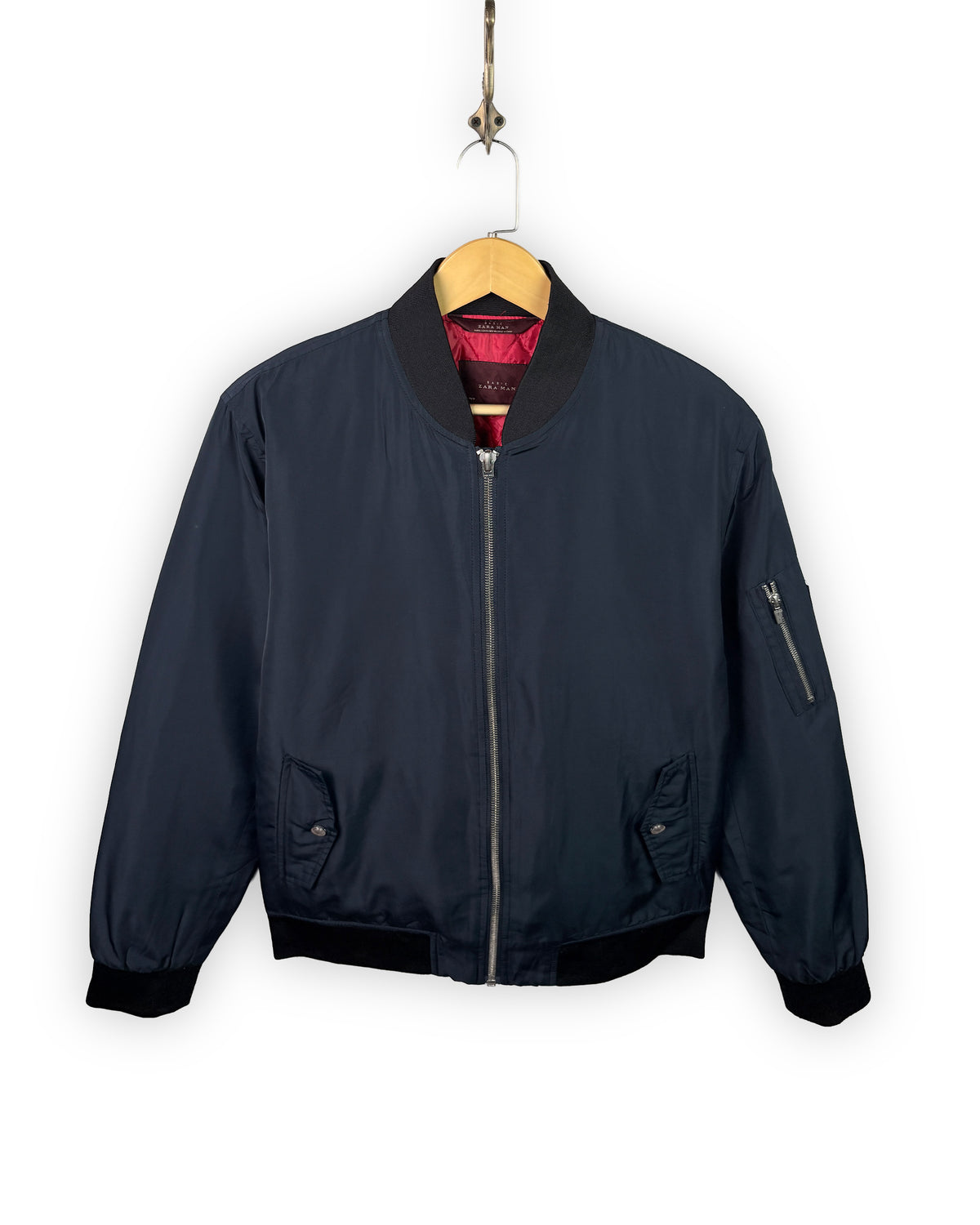 ZARA MAN BOMBER JACKET - L